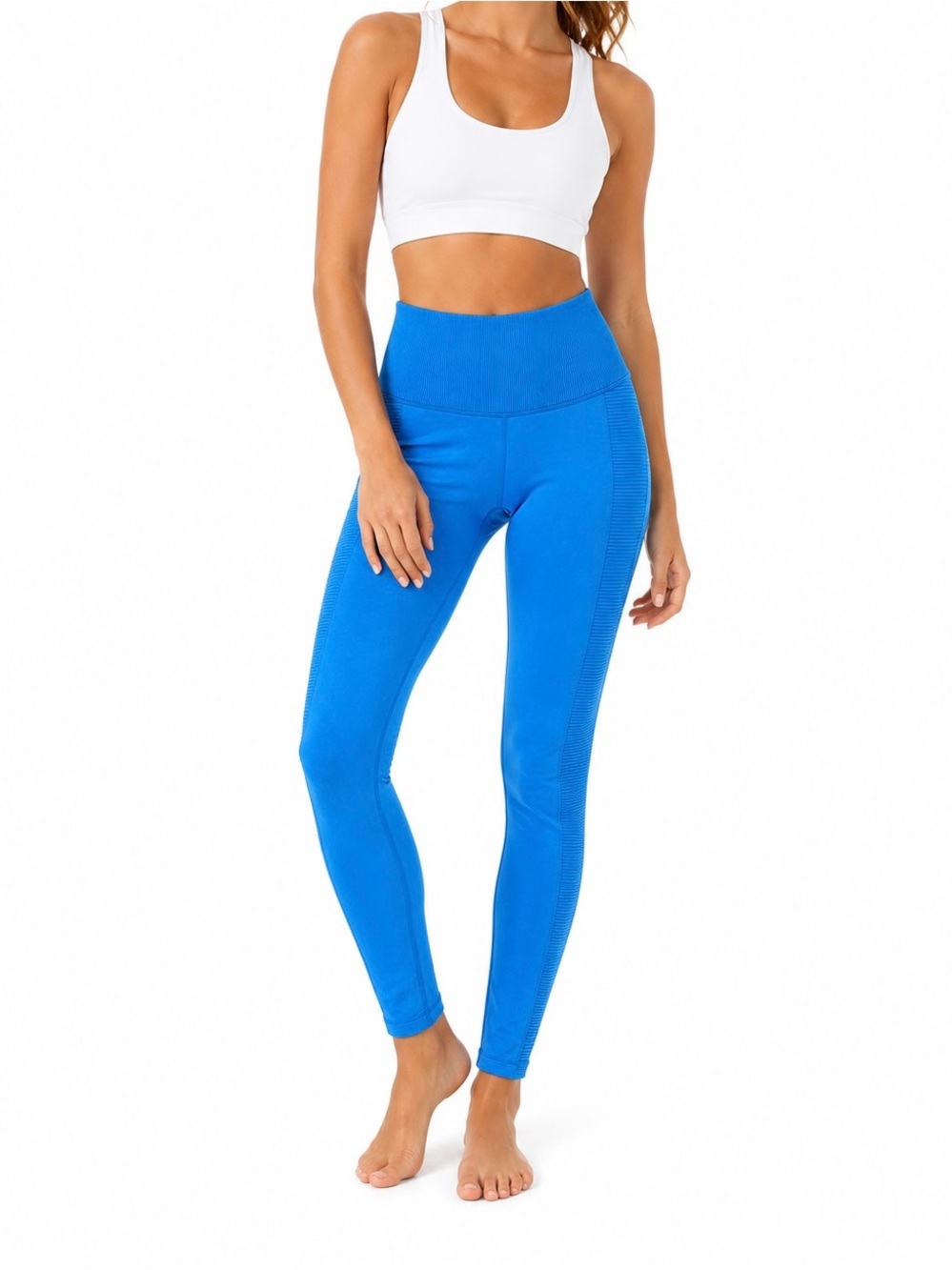 Aerie Offline Bright Blue High-Waist Leggings